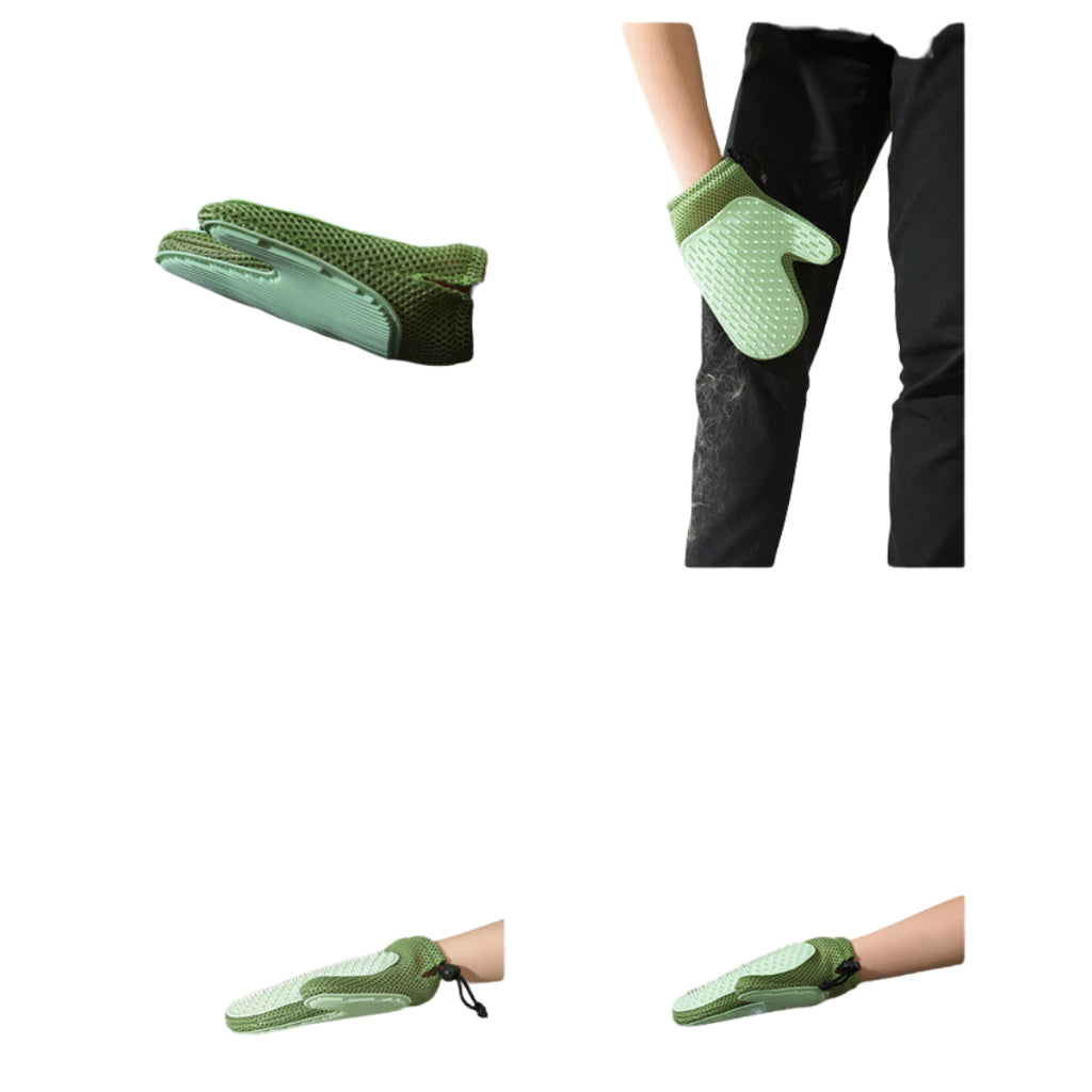 Pet Grooming Glove Brush