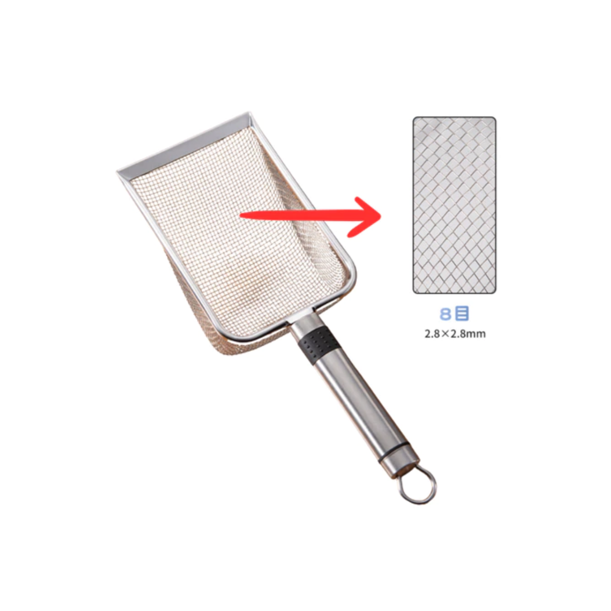 Stainless Steel Cat Litter Scoop