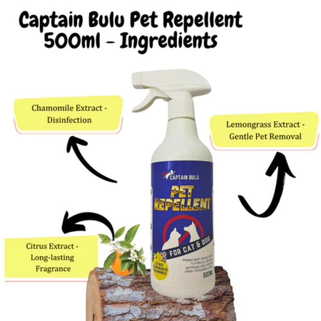 Captain Bulu Pet Repellent 500ml