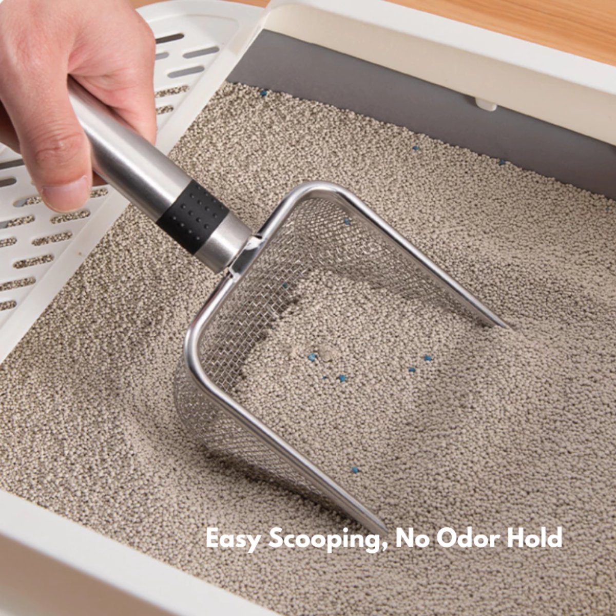 Stainless Steel Cat Litter Scoop
