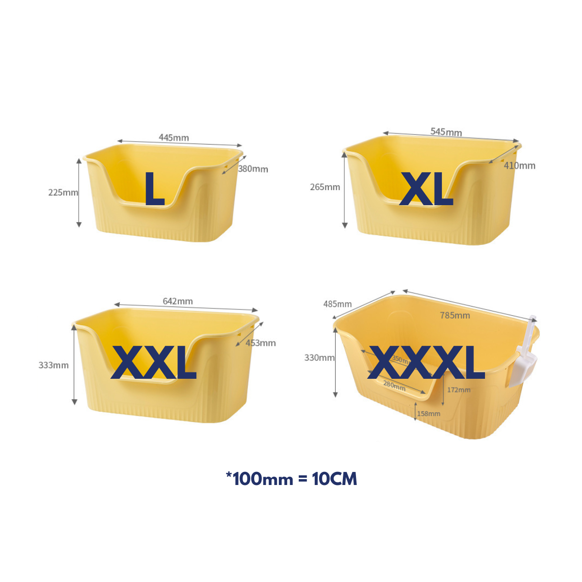Open Air Cat Litter Box