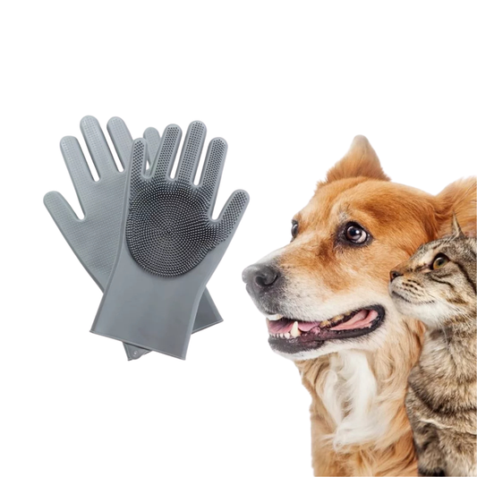 Pet Grooming Glove Silicone