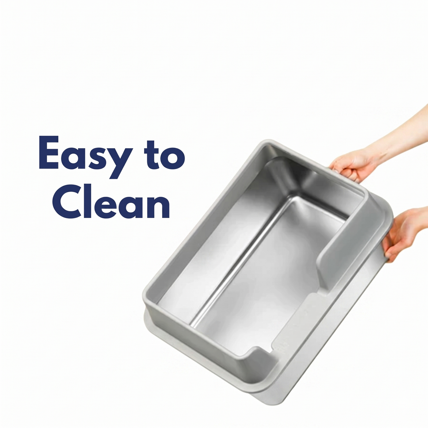 Stainless Steel Cat Litter Box