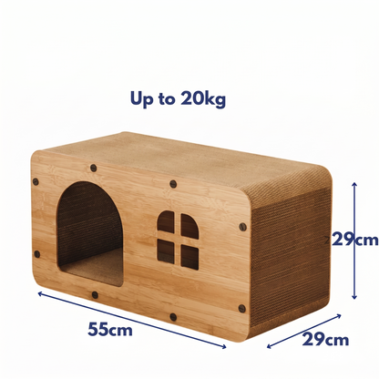 Cat Scratching House
