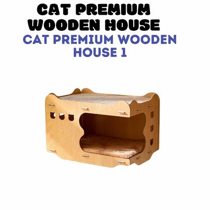 Cat Scratching House
