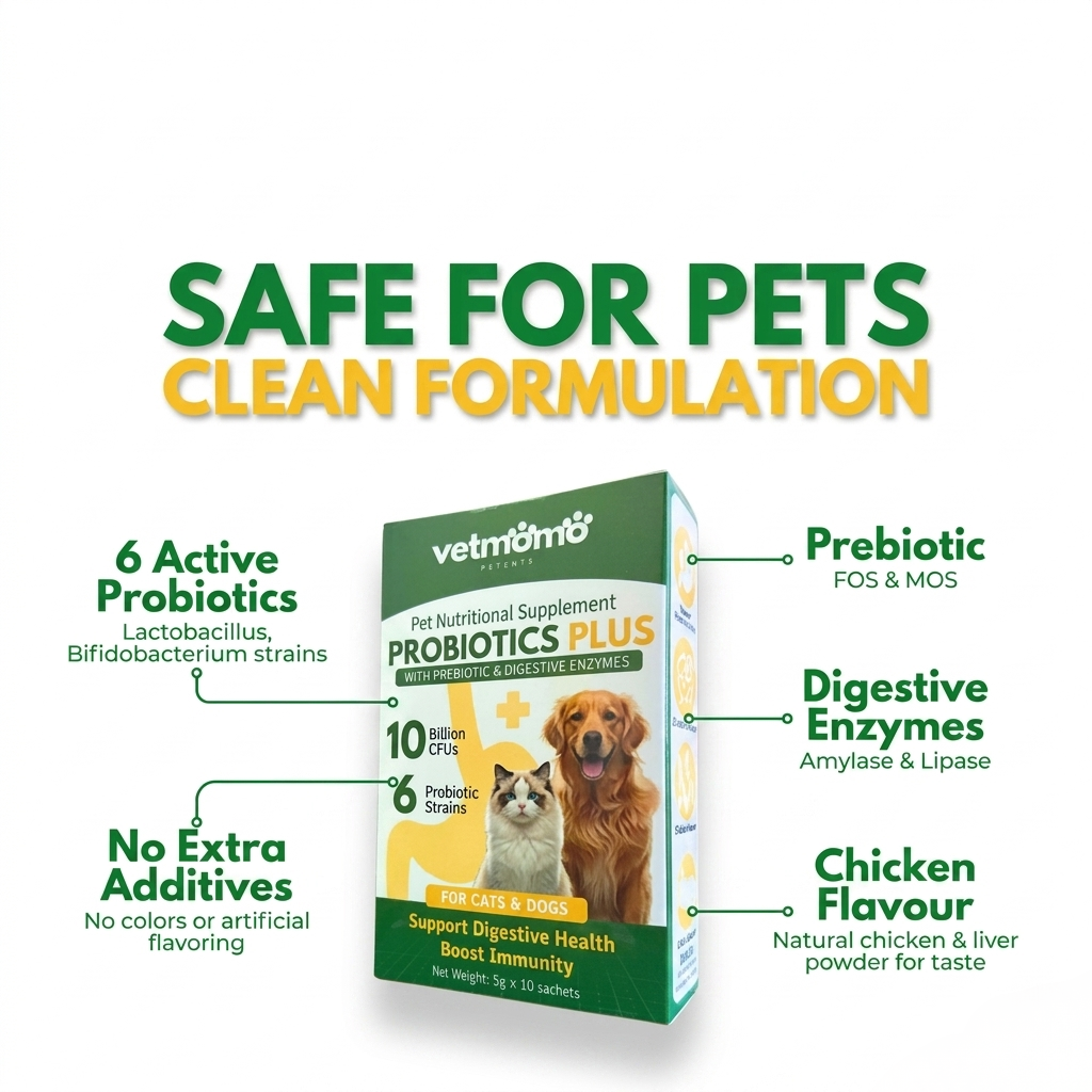 Vetmomo Probiotics Plus Sachet 5g