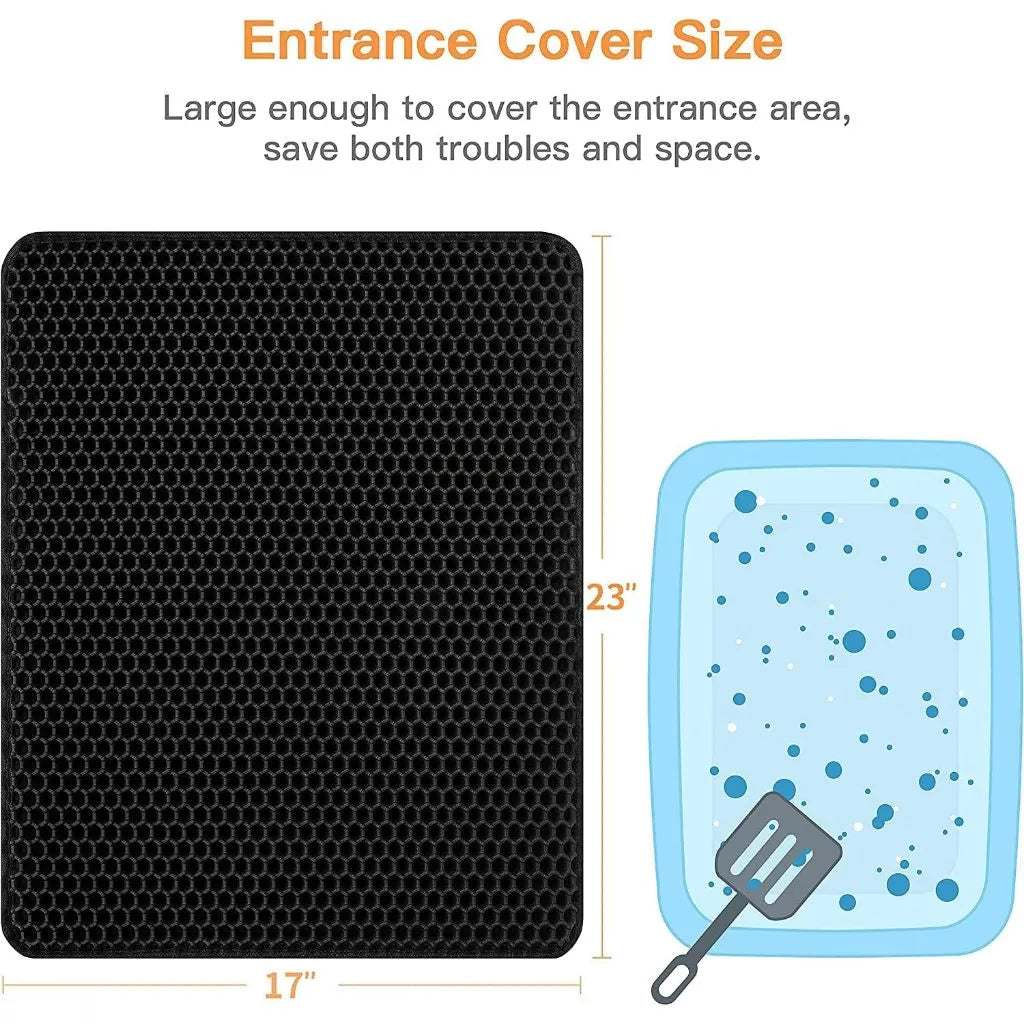 Double Layer Cat Litter Mat